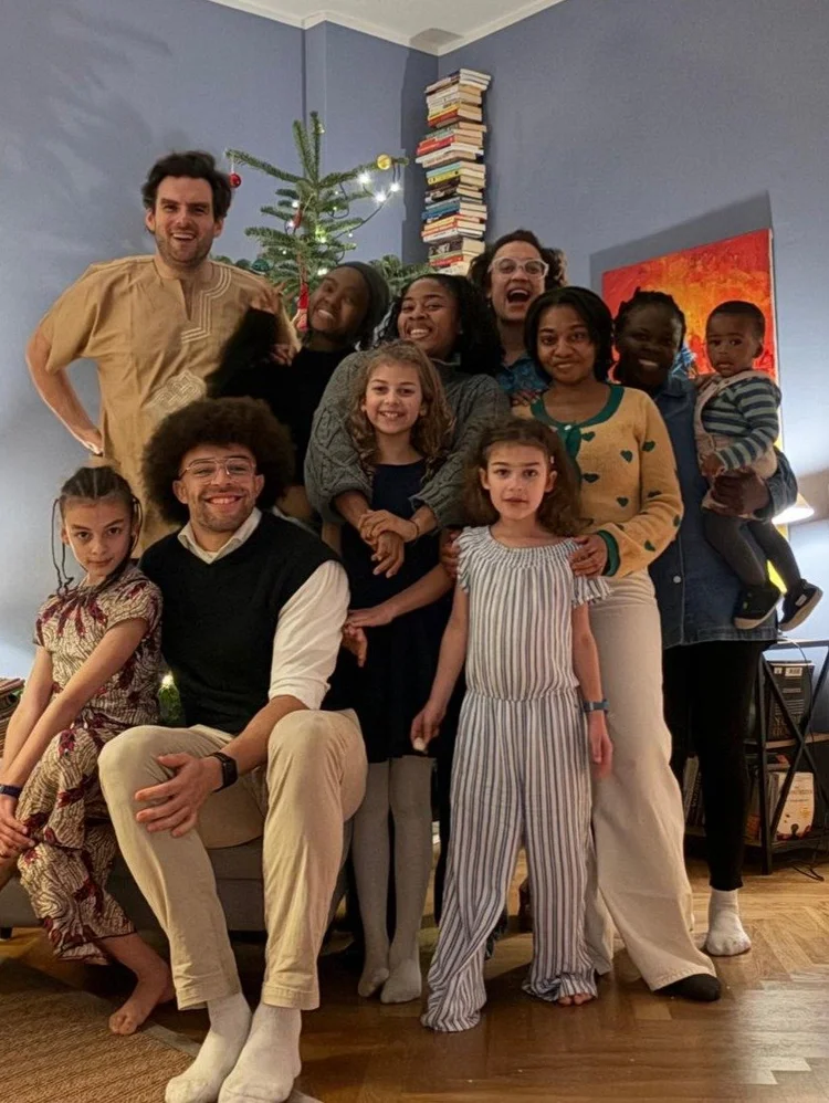 Adi with her family